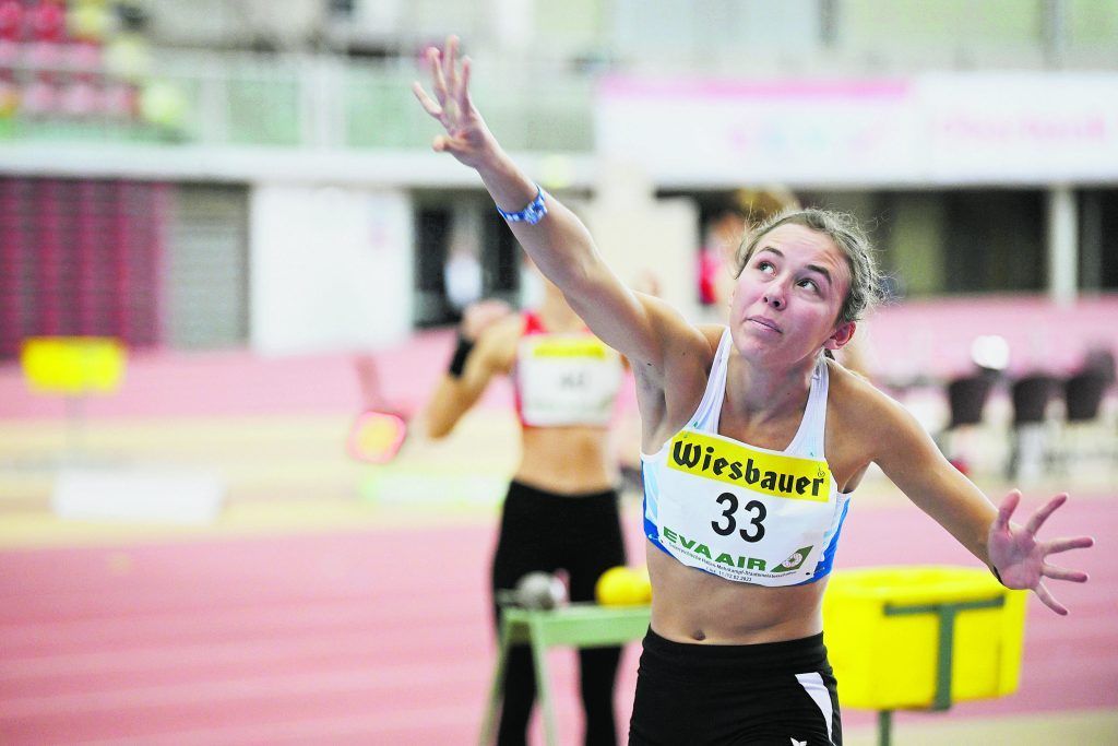 Isabel Posch stellt neuen Landesrekord auf
