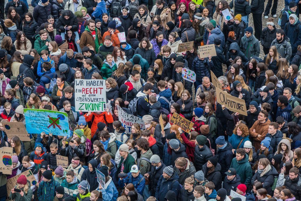 Aktivisten waren laut und leise fürs Klima