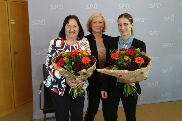 Olga Pircher, Gabi Sprickler-Falschlunger und Stefanie Matei <span class="copyright">Brigitte Kompatscher, Melanie Matt</span>