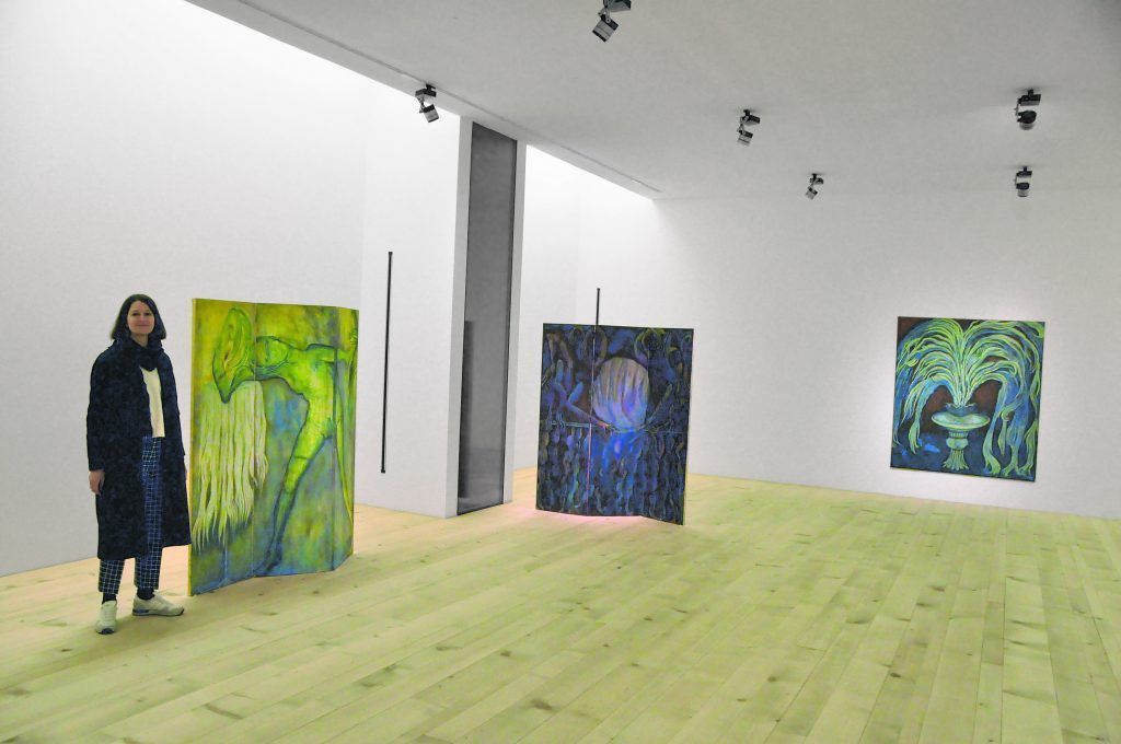 Alles soll fluid sein: Malerei ohne Wand