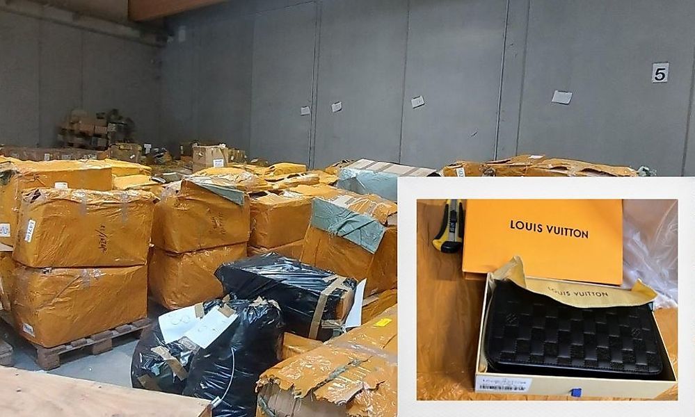 Zoll griff Fake-Produkte in Wien auf