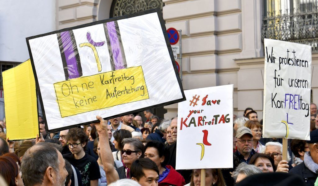 Karfreitag: &#8220;Den Protestanten wurde ein Feiertag gestrichen&#8221;