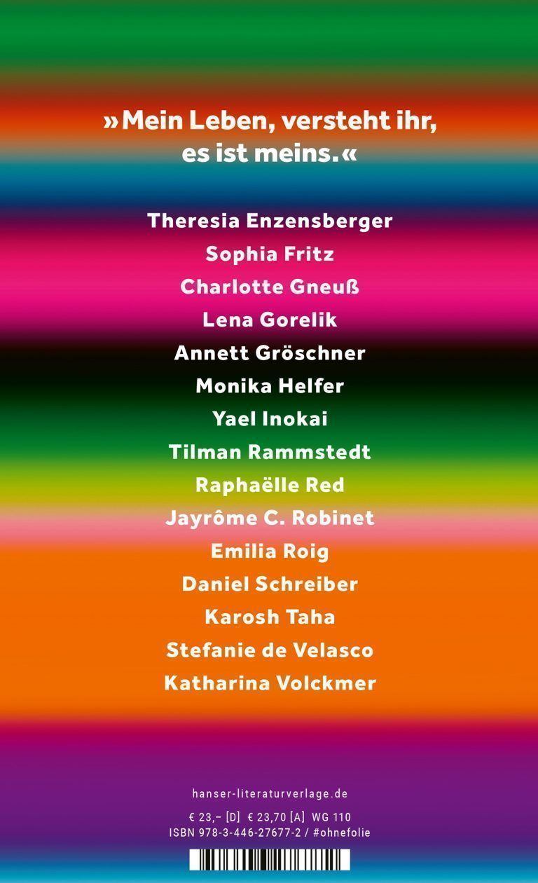 Die Rückseite des Buches. <span class="copyright">hanser verlag</span>