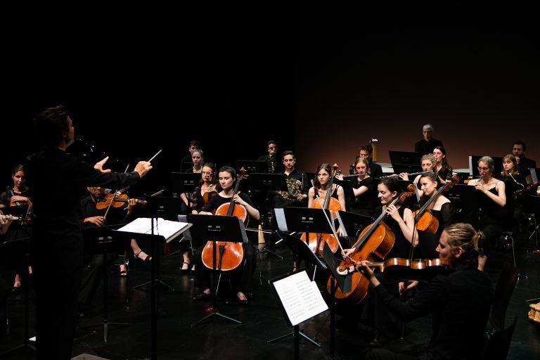 Die jungen Musiker der Camerata Musica Reno. <span class="copyright">Franziska Hehle</span>