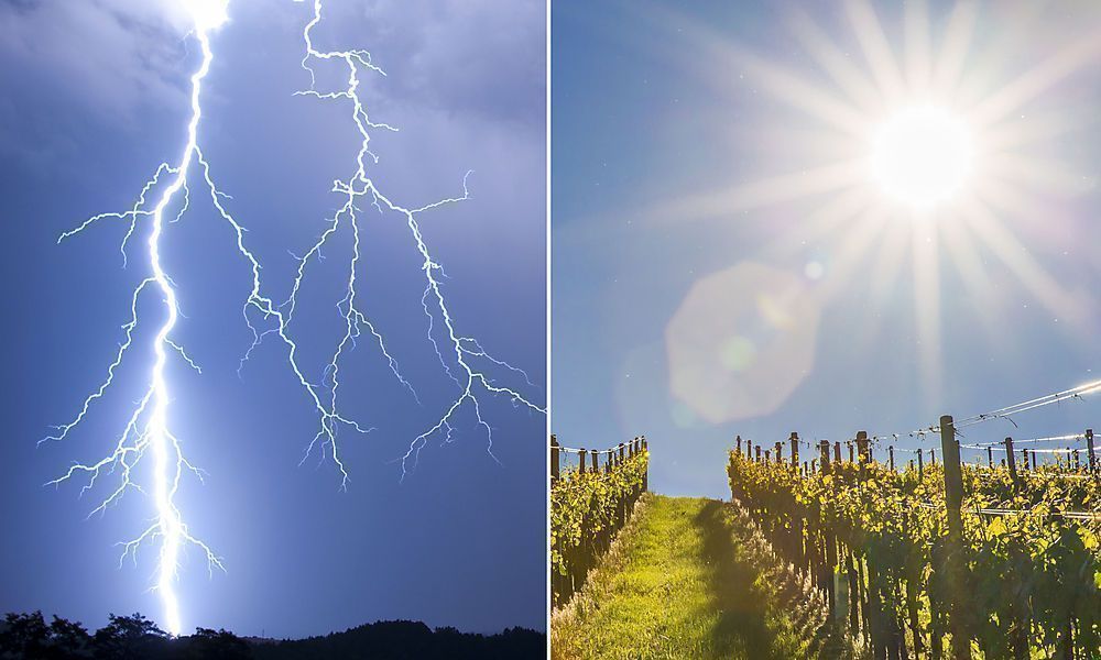 Nach Gewittern soll es wieder sonnig werden