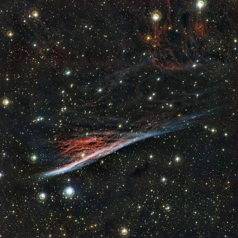 Der Bleistiftnebel ist das Ergebnis einer Supernova. Hypernovae haben noch mehr Energie. <span class="copyright">Nasa</span>