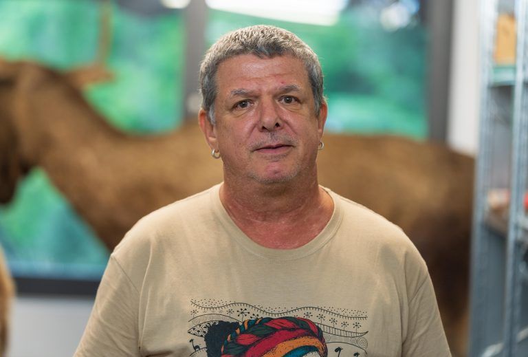 Klaus Zimmermann von der inatura in Dornbirn <span class="copyright">stiplovsek</span>