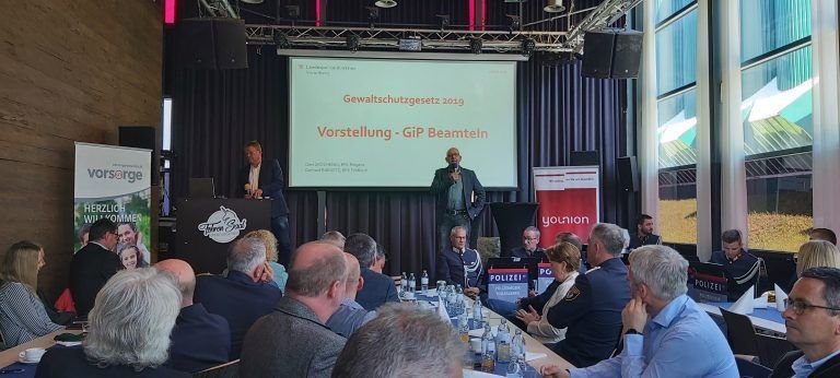 Das Sicherheitswachetreffen 2023 in Bludenz. <span class="copyright">NEUE</span>