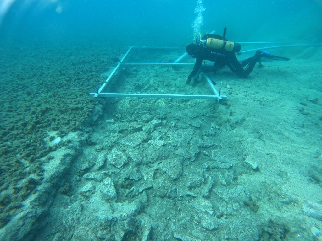 7000 Jahre alte Straße unter dem Meer entdeckt