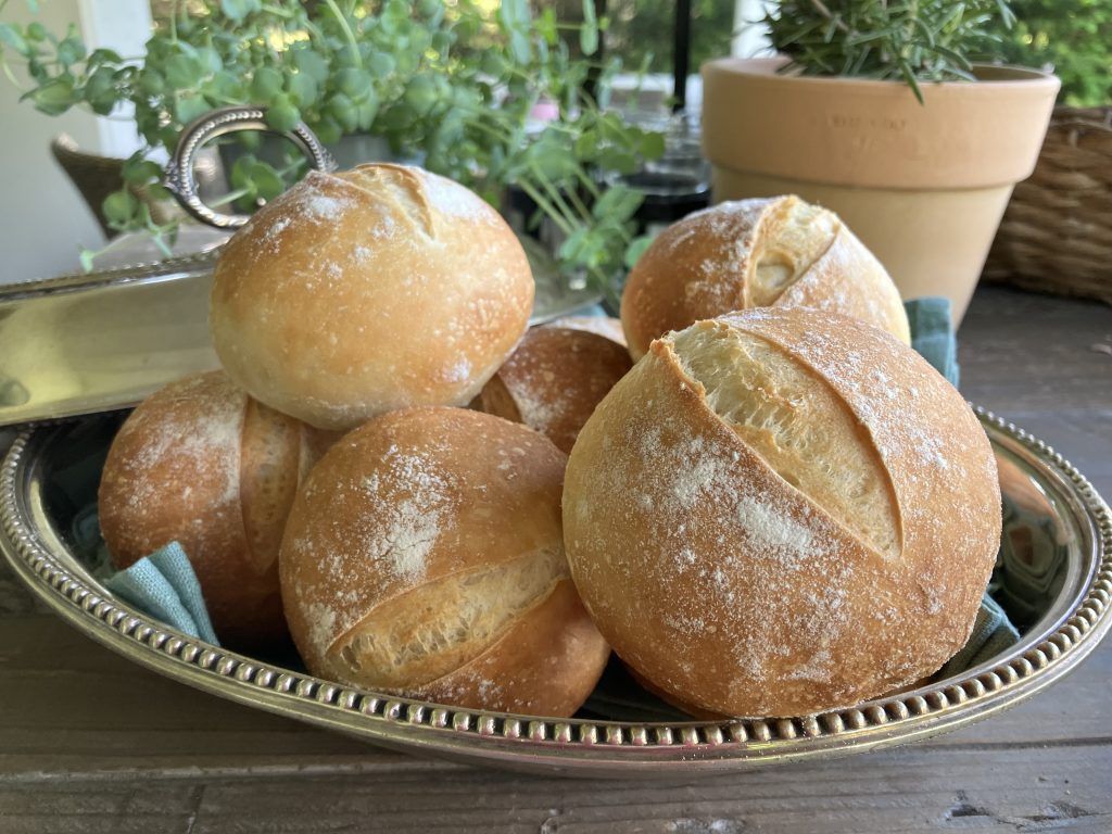 Knusprige Dinkelbrötchen