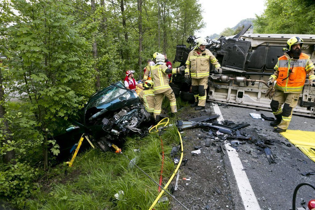 Tödlicher Verkehrsunfall in Nenzing