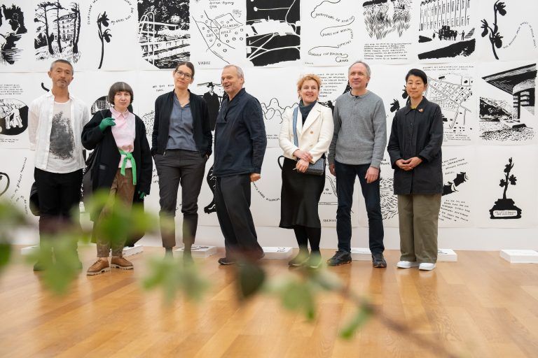 Einige der Künstlerinnen und Künstler. <span class="copyright">Sandra Maier/Kunstmuseum Liechtenstein</span>