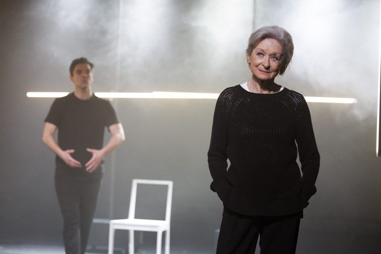 Tobias Krüger und Heidi Maria Glössner in "Späte Spiele". <span class="copyright">Severin Nowacki</span>