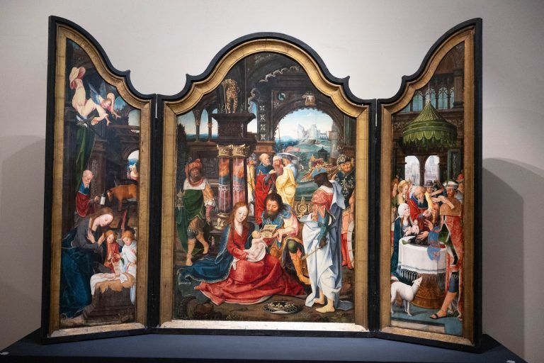 Der Altar von Schloss Glopper, der in Innsbruck ,,gerettet" wurde. <span class="copyright">Klaus Hartinger</span>