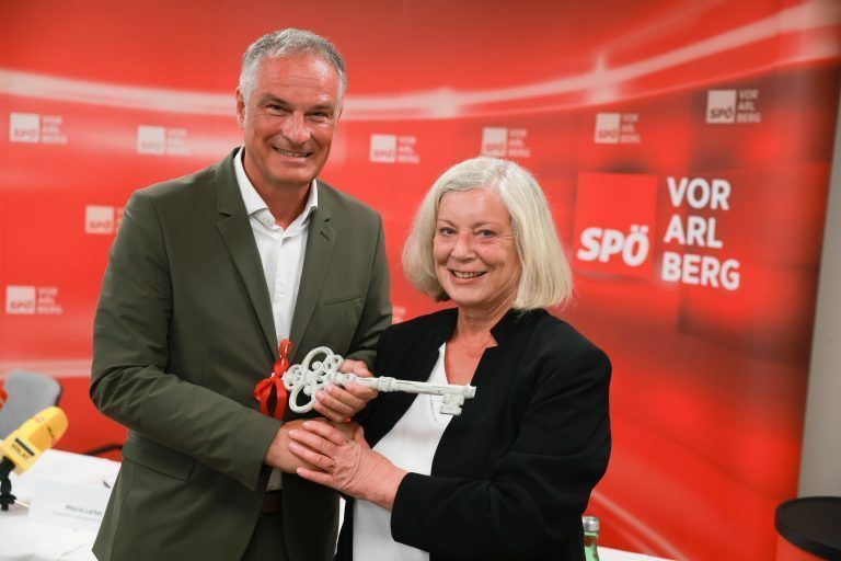 Gabriele Sprickler-Falschlunger übergab den Parteivorsitz an ihren Nachfolger. <span class="copyright">Hartinger</span>