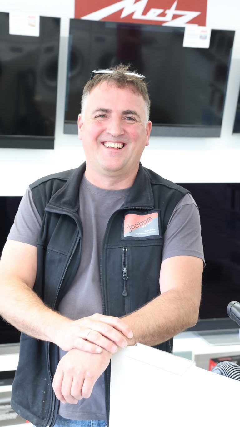 Markus Jochum ist gelernter Großhandelskaufmann, Elektriker und Radio- und Fernsehtechniker. <span class="copyright">Hartinger</span>