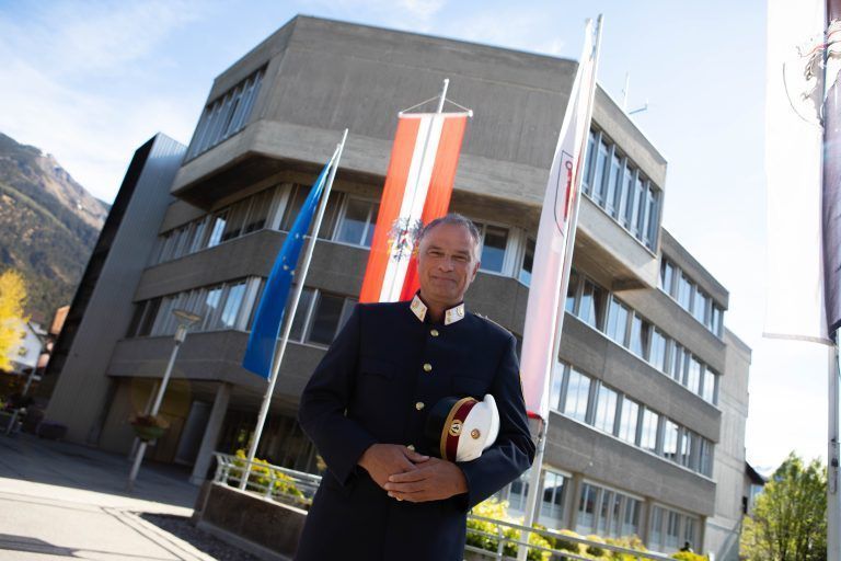 Seit Mai 2021 ist Leiter Kommandant der Bludenzer Stadtpolizei. <span class="copyright">Hartinger</span>