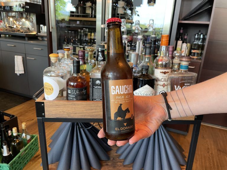 Das Gaucho Pale Ale, ein Craftbeer, wird vom Cousin der Chefin gebraut. <span class="copyright">Hummer</span>