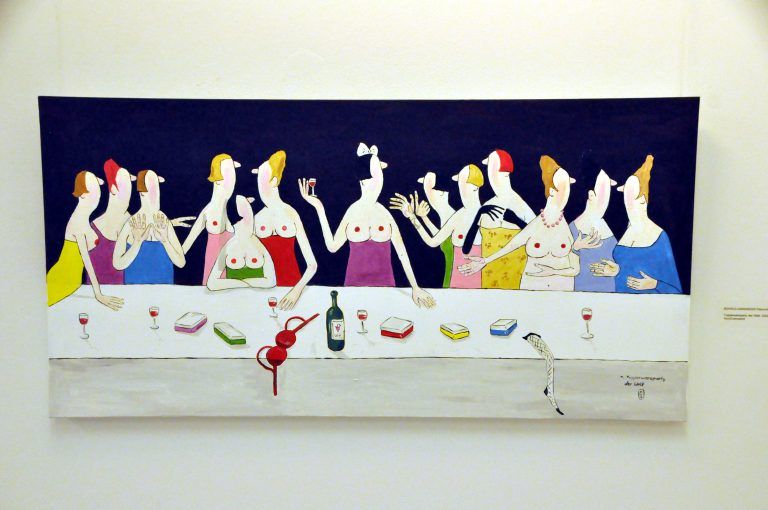 Die Abendmahl-Variation von Petronilla Bührle-Anwander. <span class="copyright">Wolfgang Ölz</span>