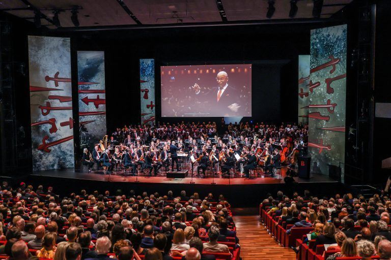 Am Mittwoch fand die große Eröffnung der 77. Bregenzer Festspiele statt. <span class="copyright">HARTINGER</span>