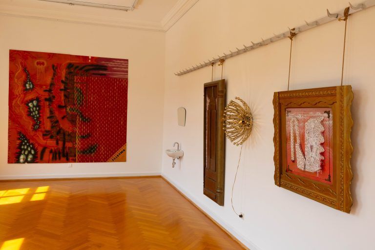 Inszenierung im Obergeschoss. <span class="copyright">Klaus Hartinger</span>