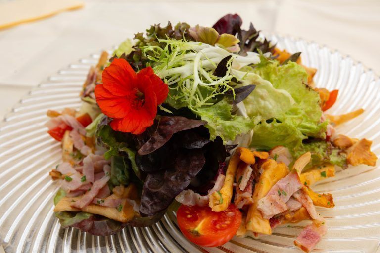 Salat stammt teilweise aus dem Garten von Mosers Mutter. <span class="copyright">Hartinger</span>