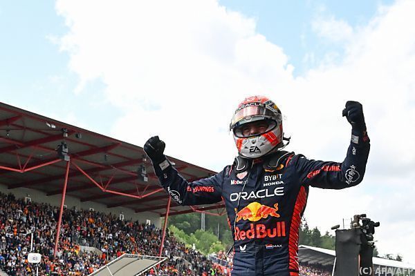 Verstappen schafft in Spa achten Grand-Prix-Sieg in Folge