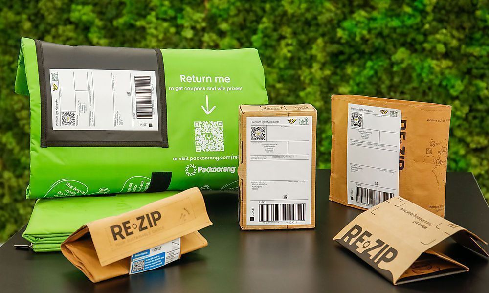 Post und Drei beginnen mit Mehrweg-Verpackungen