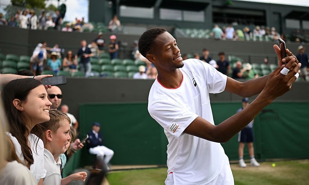 Auf Rasen ist Wimbledon-Debütant Eubanks eine Bank