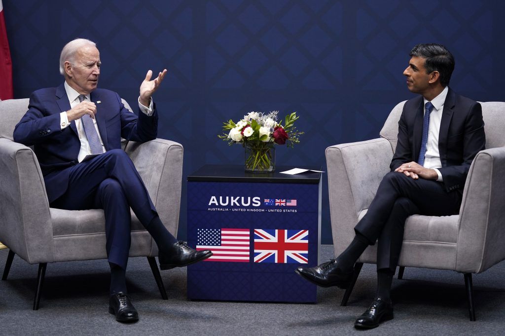 Joe Biden zu Gast beim Verbündeten