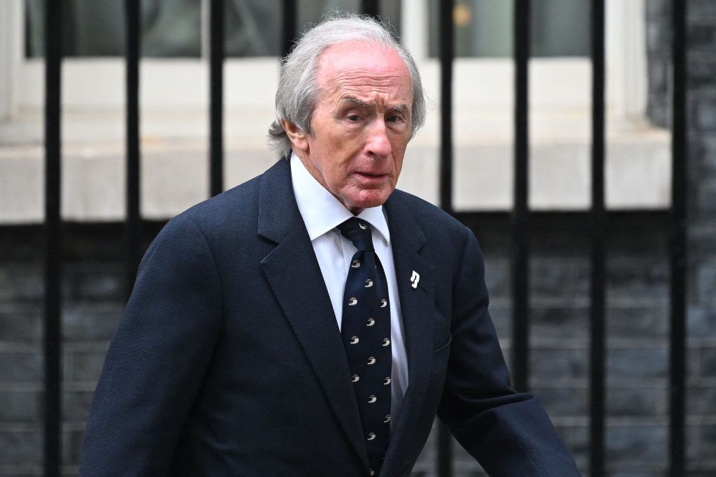 Jackie Stewart hatte leichten Schlaganfall