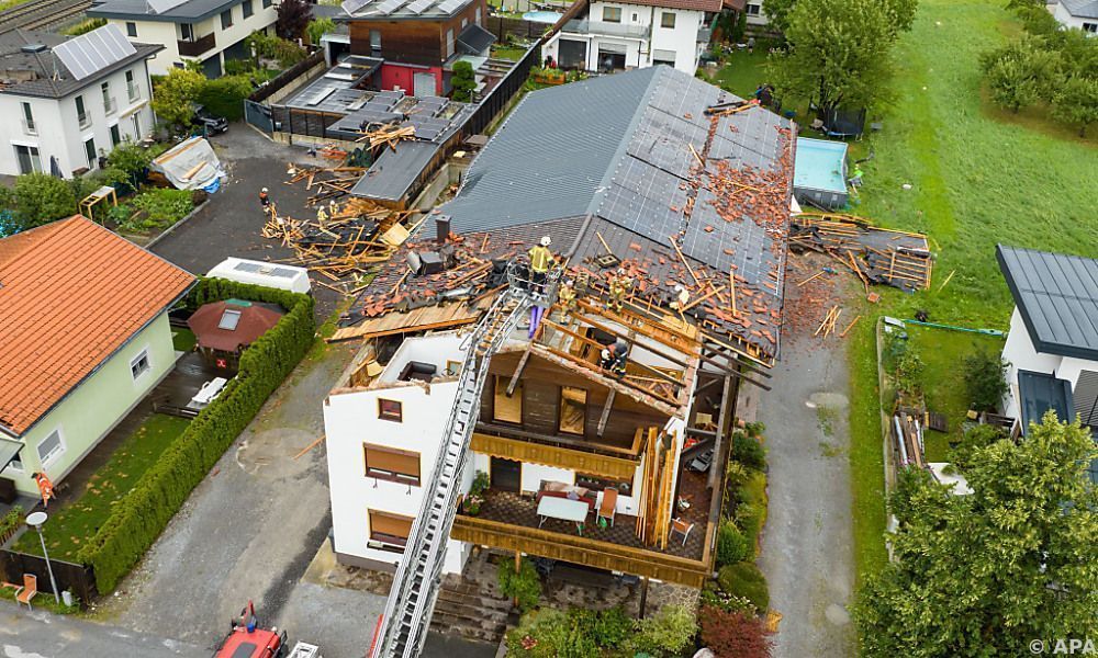 Tirol: Sturm wehte mit bis zu 161 km/h