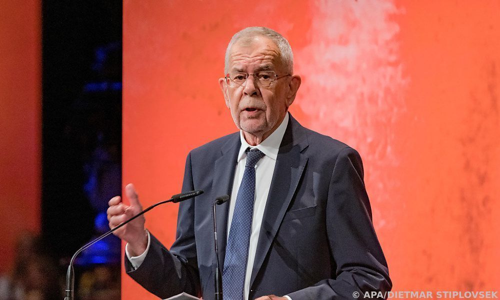 Van der Bellen rechnet mit populistischer Rhetorik ab