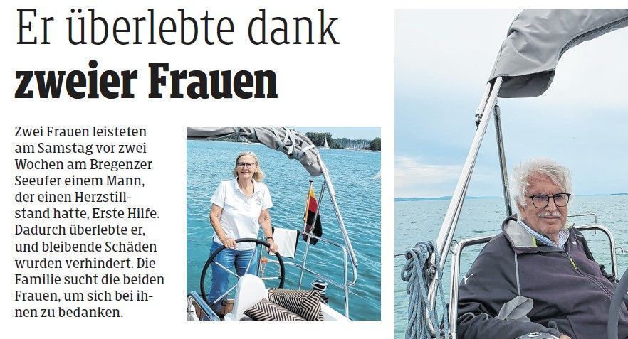 Lebensretterinnen wurden gefunden