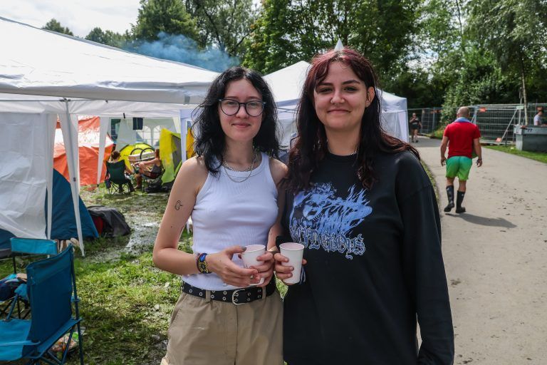 Festivalgäste Ana Clara und Lana. <span class="copyright">Steurer</span>