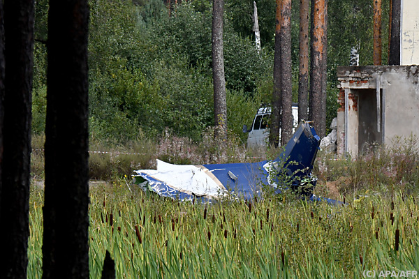 Flugschreiber des abgestürzten Prigoschin-Flugzeugs gefunden