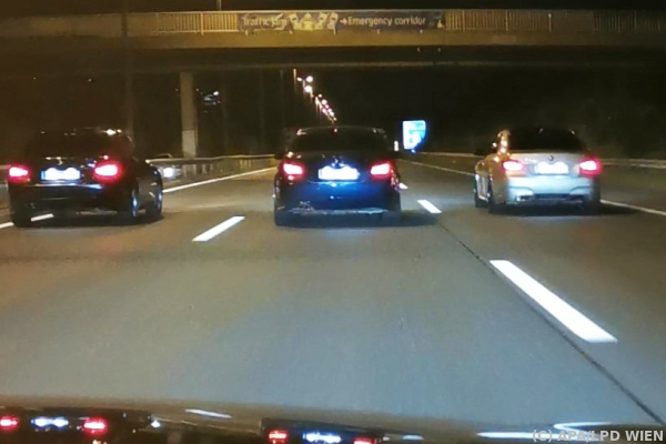 Raser flieht auf Wiener S2 mit 235 km/h vor Zivilstreife