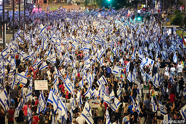 Erneut Proteste gegen rechts-religiöse Regierung in Israel