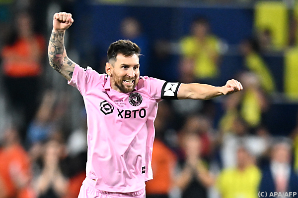 Messi schießt Inter Miami zum Triumph im Leagues Cup