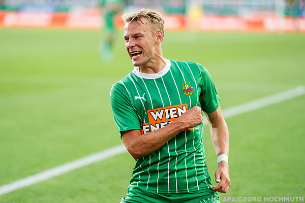 Rapid überrascht mit 1:0-Heimsieg gegen Fiorentina
