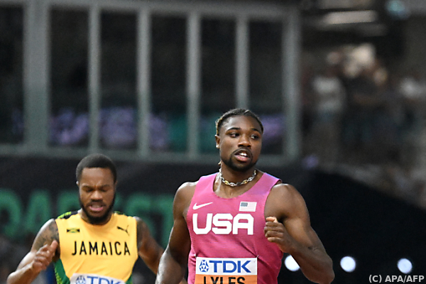 Lyles hält bei WM Kurs auf Sprint-Double