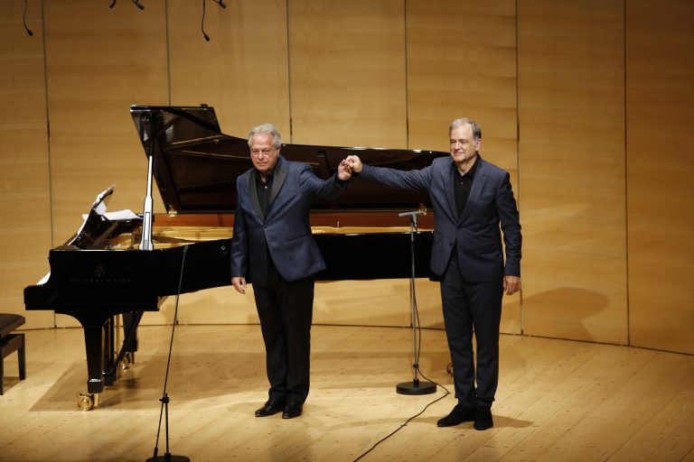 Christoph Prégardien (l.) und Julius Drake in Schwarzenberg. <span class="copyright">Schwarzenberg</span>