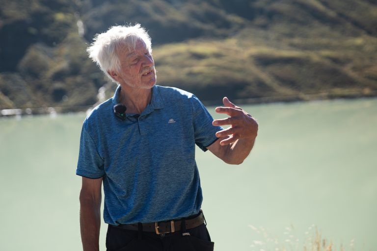 Der Vorarlberger Günther Groß beschäftigt sich schon seit 50 Jahren mit dem Gletschersschwund. <span class="copyright">Cipra</span>