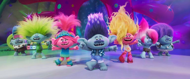 Branch und Poppy sind auf der Suche nach den Bandkollegen. <span class="copyright">DreamWorks Animation</span>