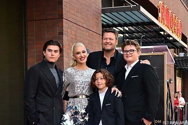 Gwen Stefani hatte passendes Kleid für ihren Hollywood-Stern