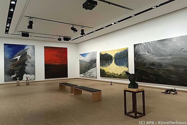 Landschaften, die süchtig machen: Brandl im Künstlerhaus