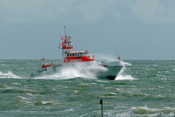 Vermisste Seeleute in der Nordsee vermutlich tot