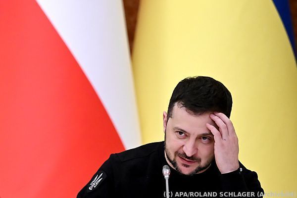 Selenskyj sieht internationale Solidarität mit seinem Land