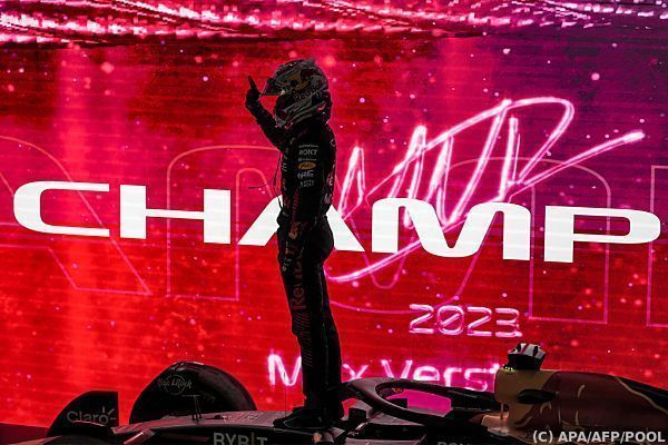 "Unfassbar": Verstappen fixiert dritten WM-Titel in Katar