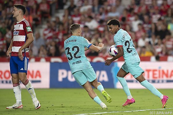 Barcelona nur 2:2 bei Granada &#8211; Yamal mit nächstem Rekord